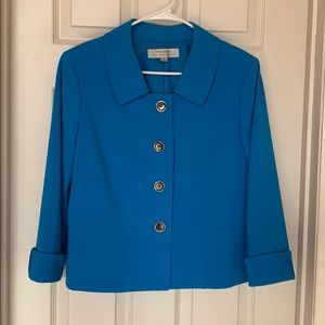 Tahari Blue Business Blazer